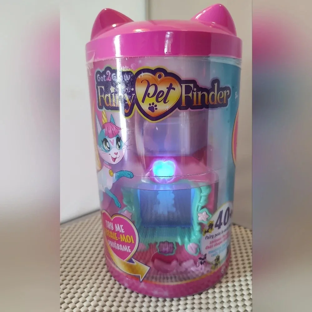 Got2Glow Fairy Pet Finder by WowWee - Pink 40+ fairy pets in each finder NWT